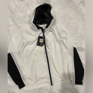Puma Black and White Training Jacket
